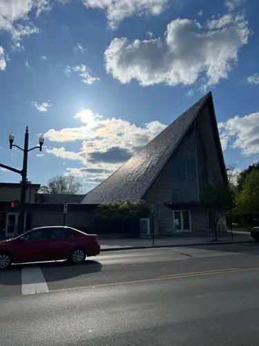 Angular beauty under a brilliant sky.